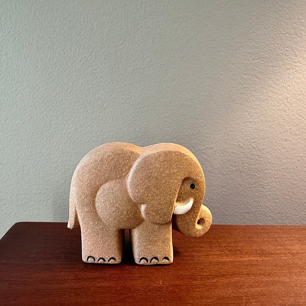 Lisa Larson Noah’s Ark Elephant Gustavsberg Sweden Ceramic Figurine 1978